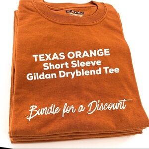 👕Texas Orange Gildan Dryblend Tees